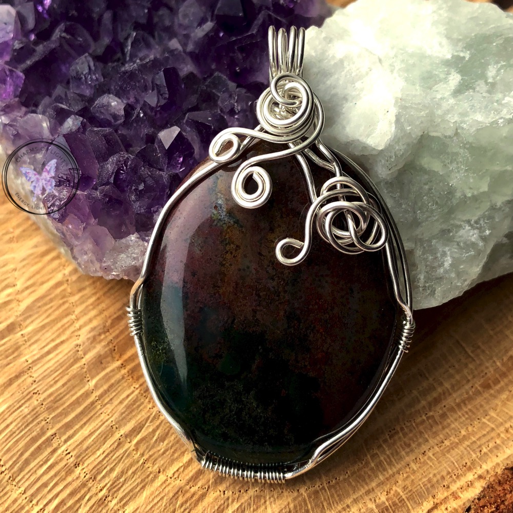 Bloodstone Pendant